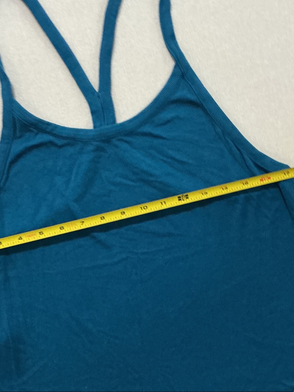 C9 by Champion Red Striped Racerback Tank & Teal Solid Racerback Tank Duo - Picture 5 of 11